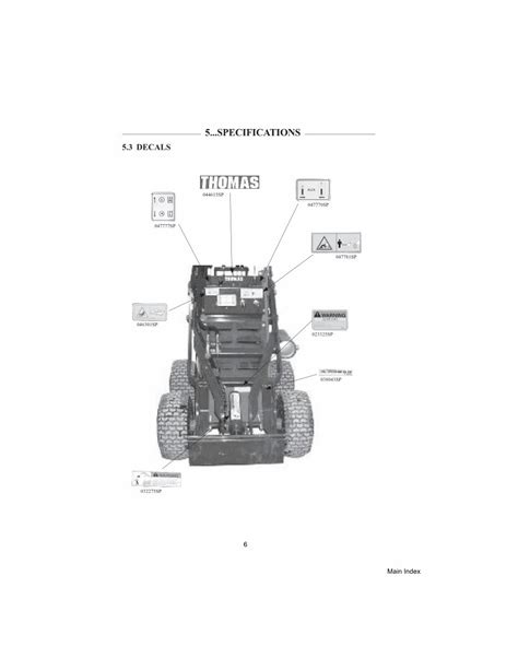 thomas mini skid steer attachments|thomas skid steer parts.